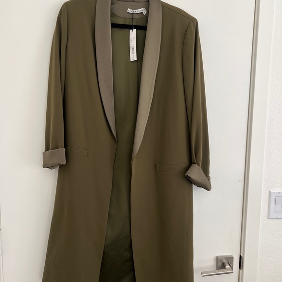 Alice + Olivia Olive Long Blazer - Picture 4 of 7